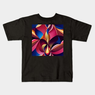 Sacred Geometry Vibrant Pattern Kids T-Shirt